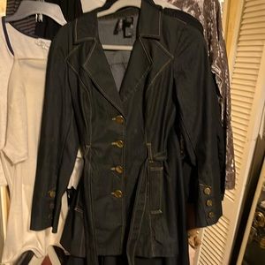 Bisou bisou denim jacket size m